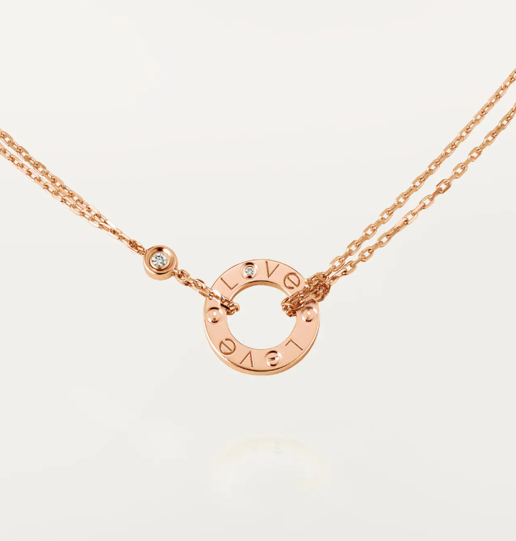 러브 팬던트 목걸이